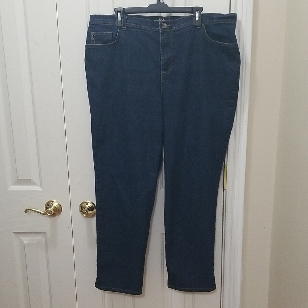 3/$15 Style & Co. Classic Fit Blue Jeans Sz 18W (Inseam 29 In.)